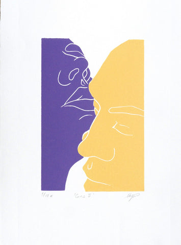 Caress II - Thyme James / Screen Print