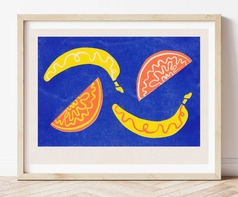 Banana Oráiste - Lou Rowland / Print