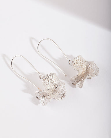 Coral Earrings / Teri Bartolo